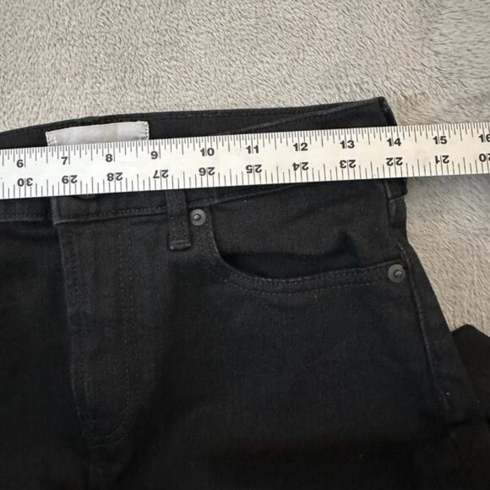 Everlane Black Jeans Crop Straight Boot Women's size 27 4 High Rise - Picture 5 of 8
